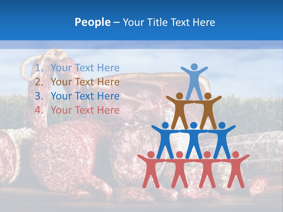 Salumificio Salsiccia Merenda PowerPoint Template