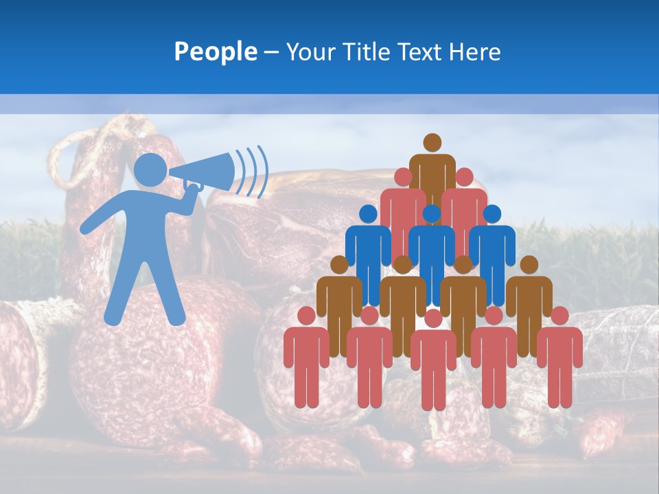 Salumificio Salsiccia Merenda PowerPoint Template