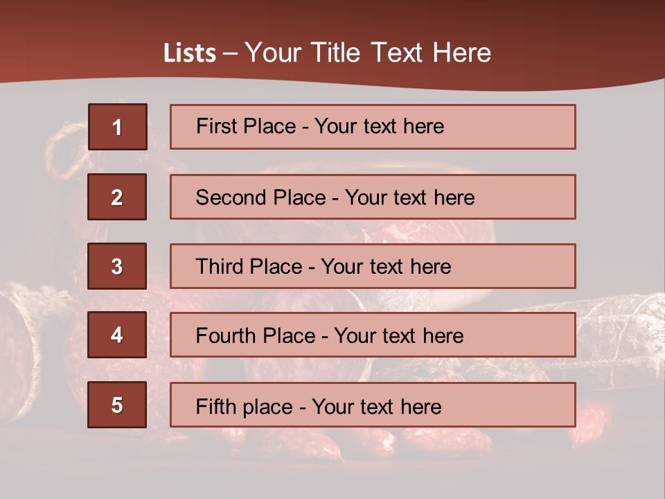 Felino Nutrimento Fattoria PowerPoint Template