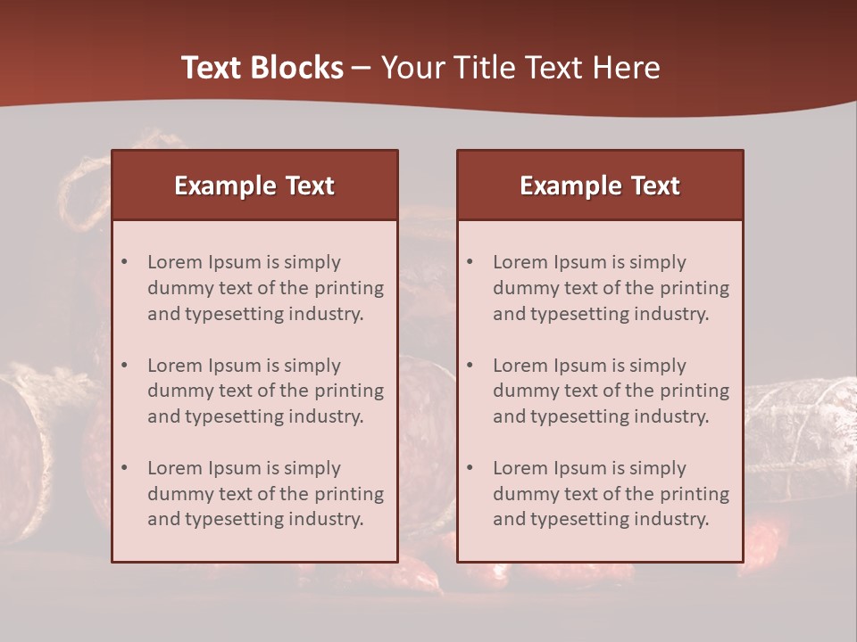 Felino Nutrimento Fattoria PowerPoint Template