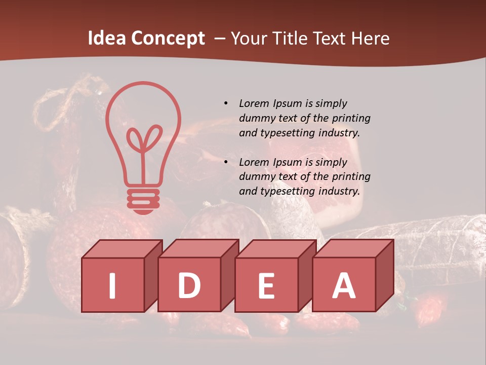 Felino Nutrimento Fattoria PowerPoint Template