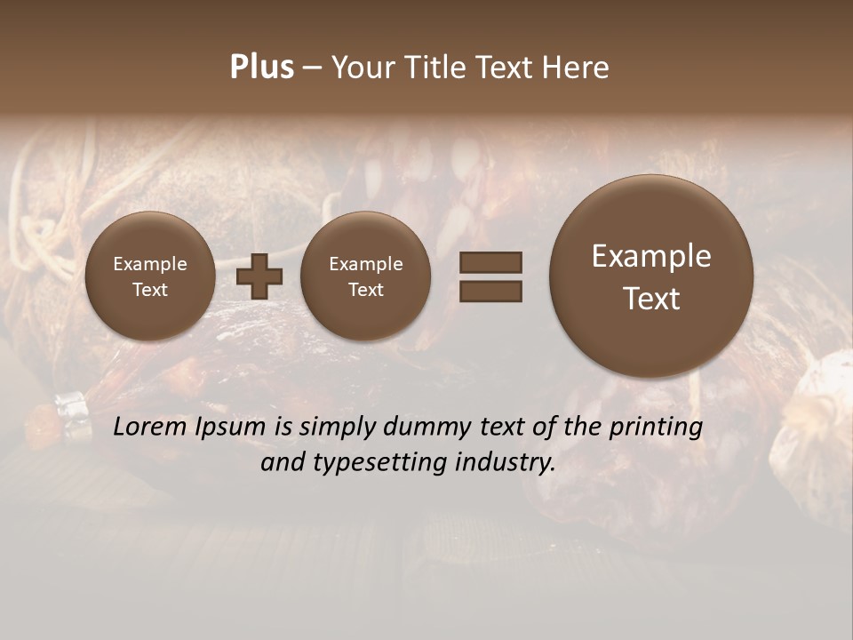 Agriturismo Grasso Spuntino PowerPoint Template