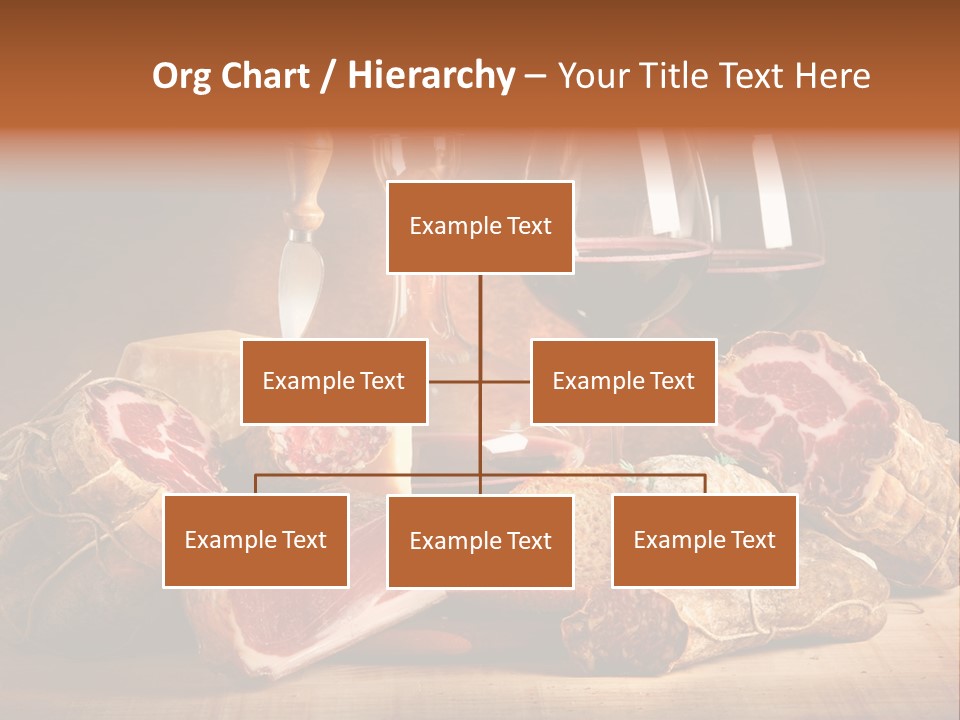 Alimento Salsiccia Grana PowerPoint Template