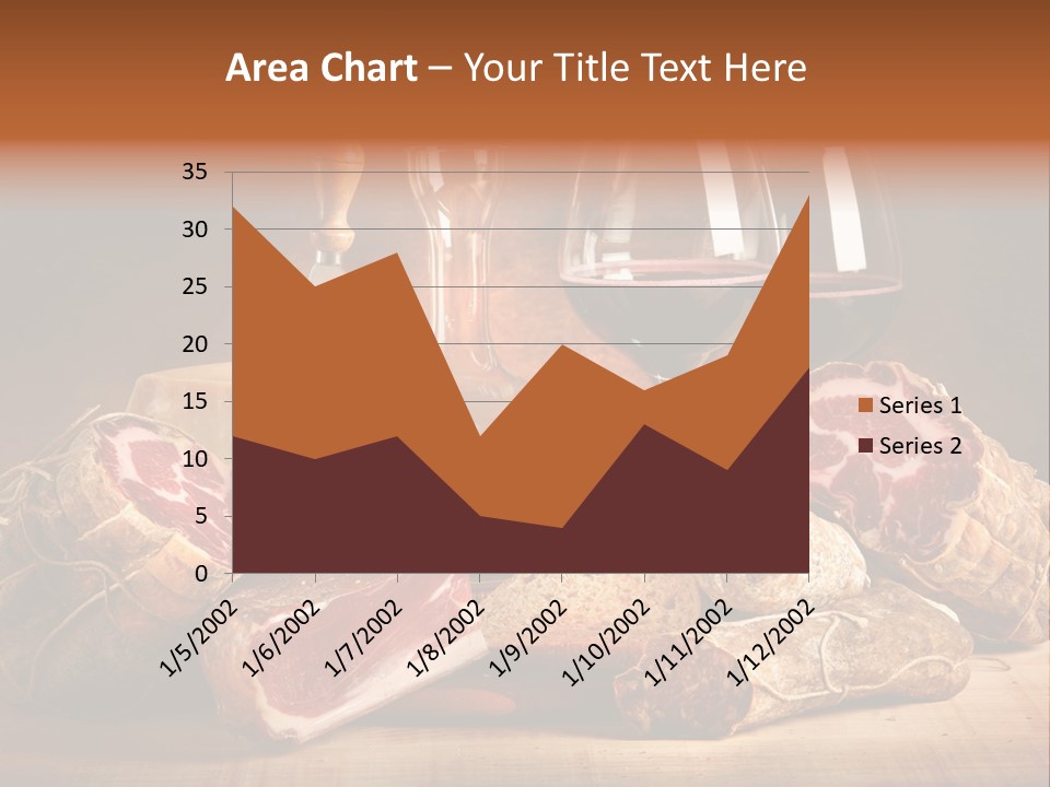 Alimento Salsiccia Grana PowerPoint Template