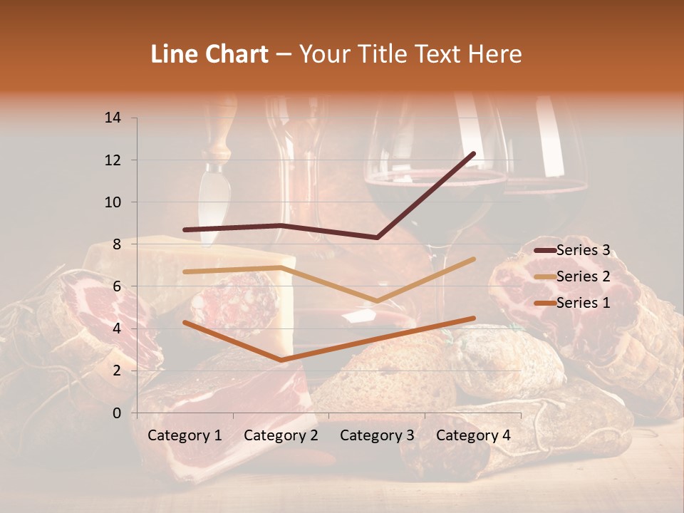 Alimento Salsiccia Grana PowerPoint Template