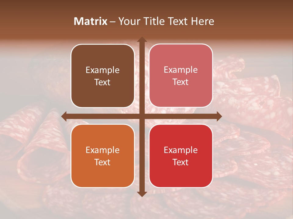 Cucina Benessere Formaggi PowerPoint Template