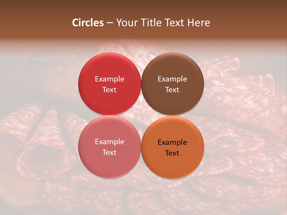 Cucina Benessere Formaggi PowerPoint Template