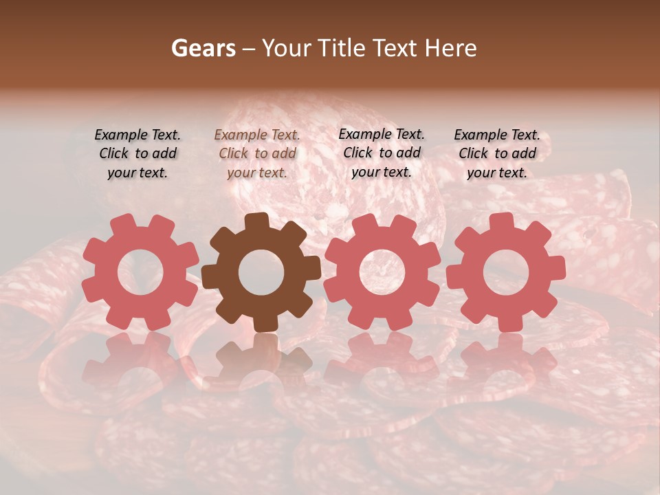 Cucina Benessere Formaggi PowerPoint Template