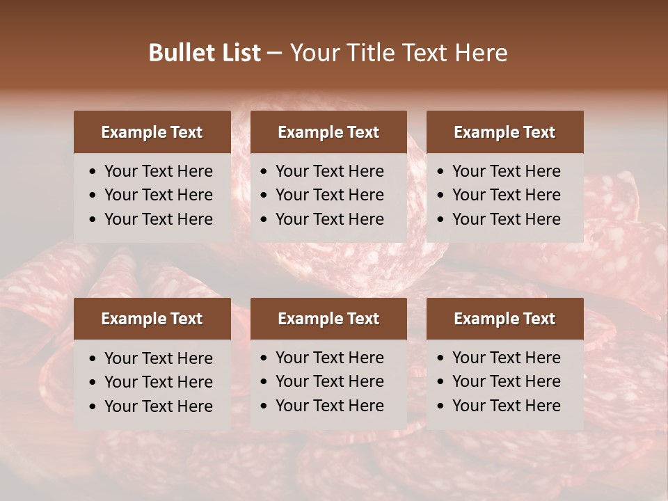 Cucina Benessere Formaggi PowerPoint Template