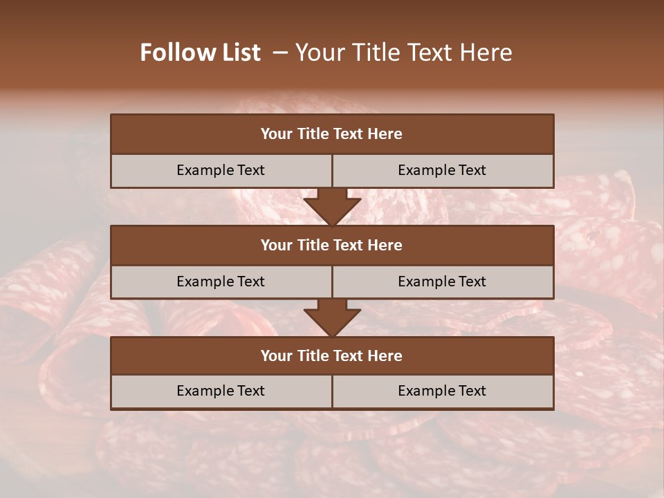 Cucina Benessere Formaggi PowerPoint Template