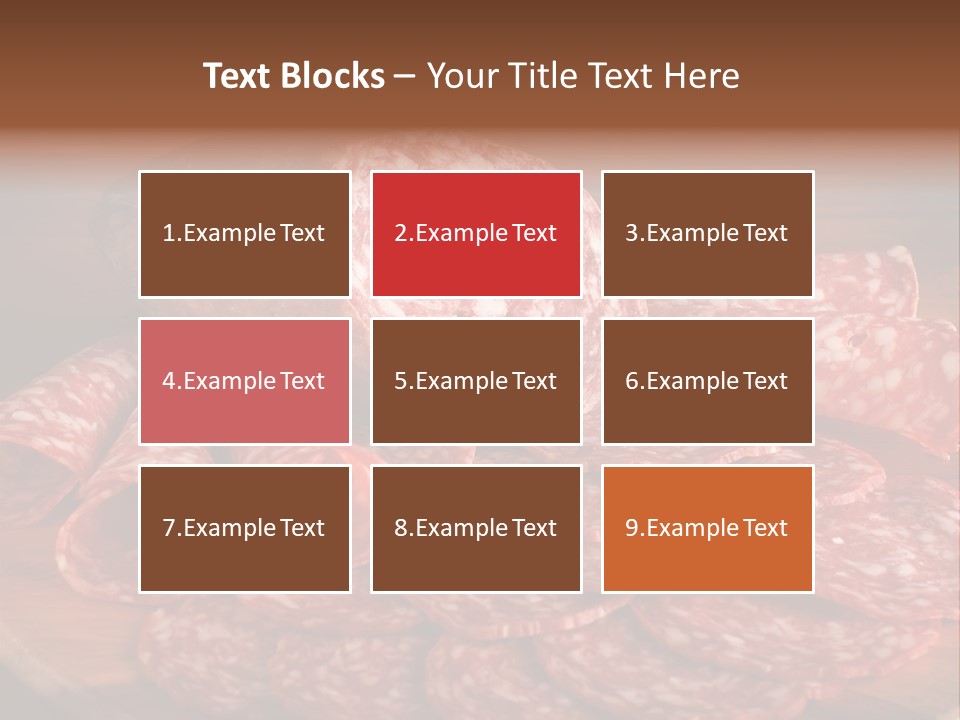 Cucina Benessere Formaggi PowerPoint Template