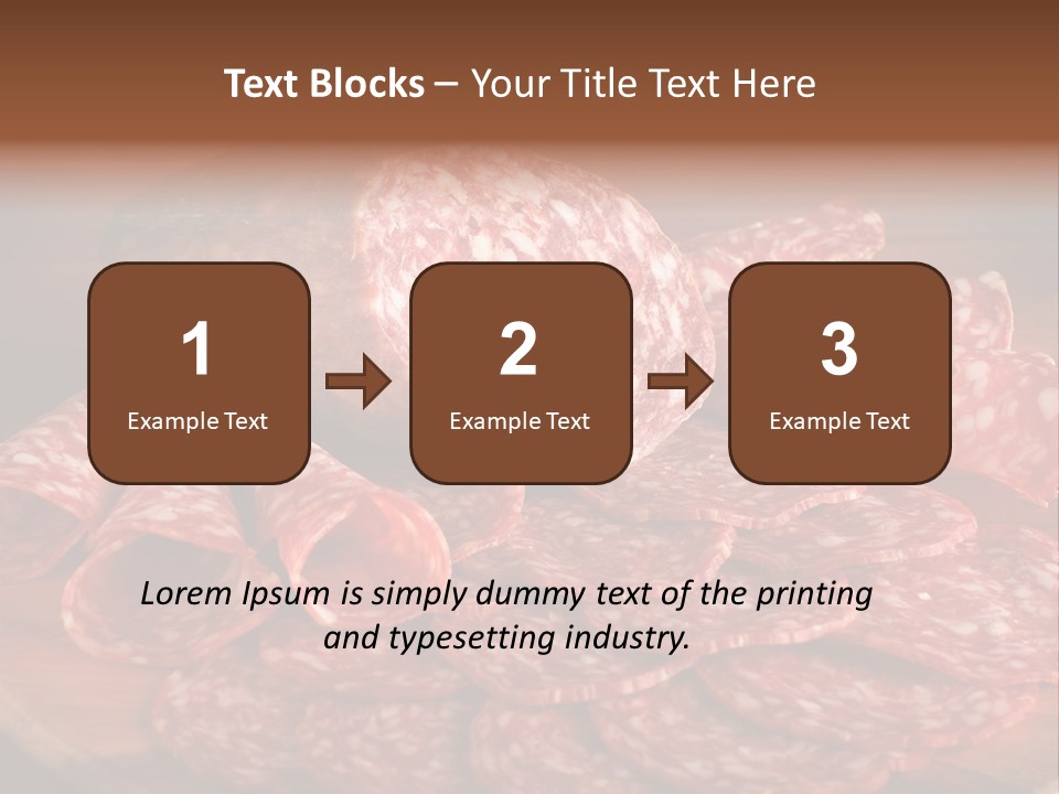 Cucina Benessere Formaggi PowerPoint Template