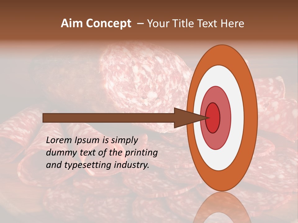 Cucina Benessere Formaggi PowerPoint Template