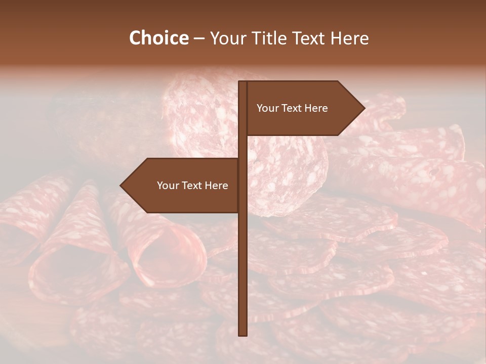 Cucina Benessere Formaggi PowerPoint Template