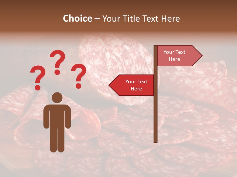 Cucina Benessere Formaggi PowerPoint Template