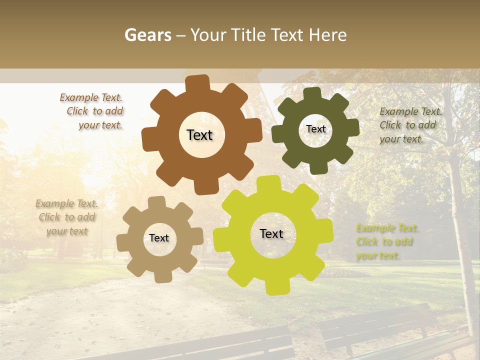 Herbe Tourisme Tour Eiffel PowerPoint Template