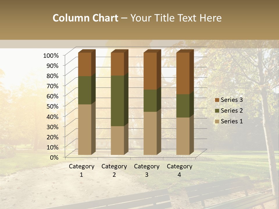Herbe Tourisme Tour Eiffel PowerPoint Template