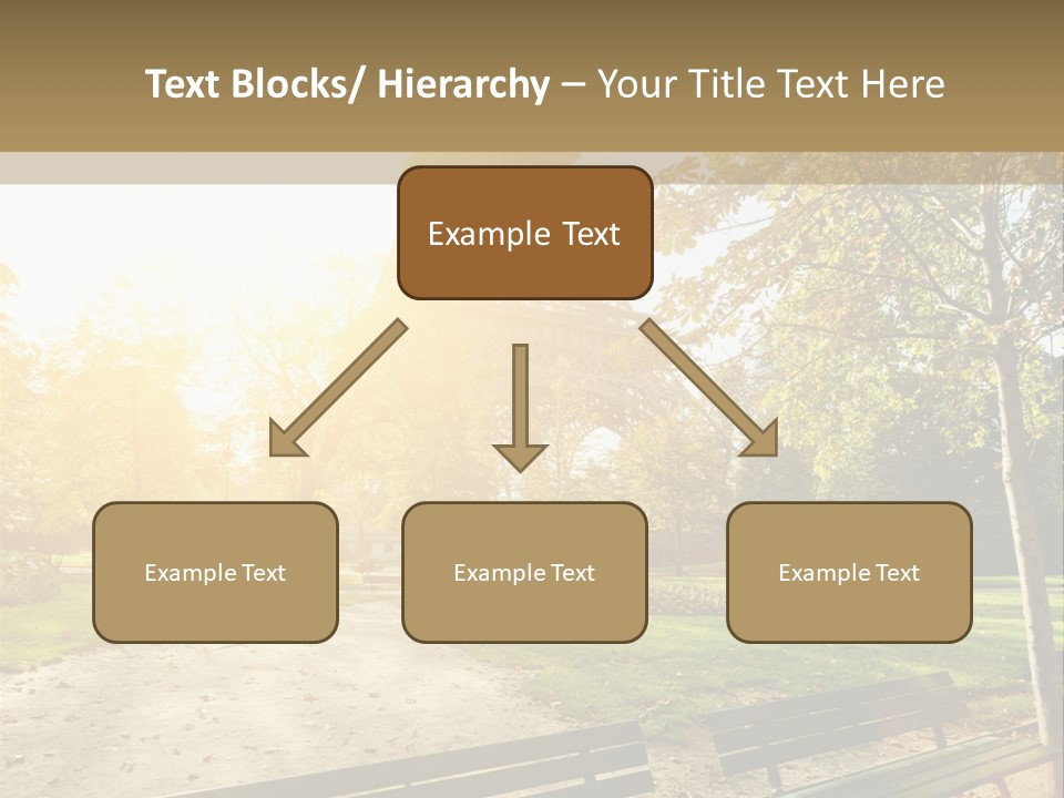 Herbe Tourisme Tour Eiffel PowerPoint Template