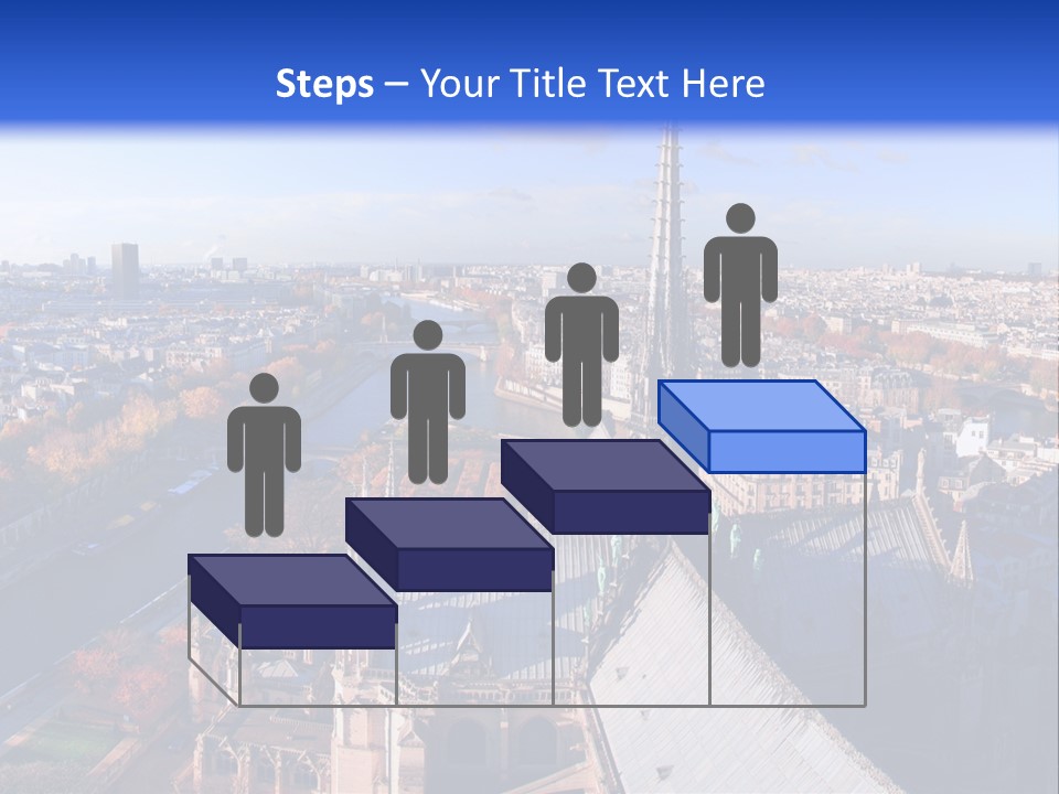 Seine Toits Eglise PowerPoint Template