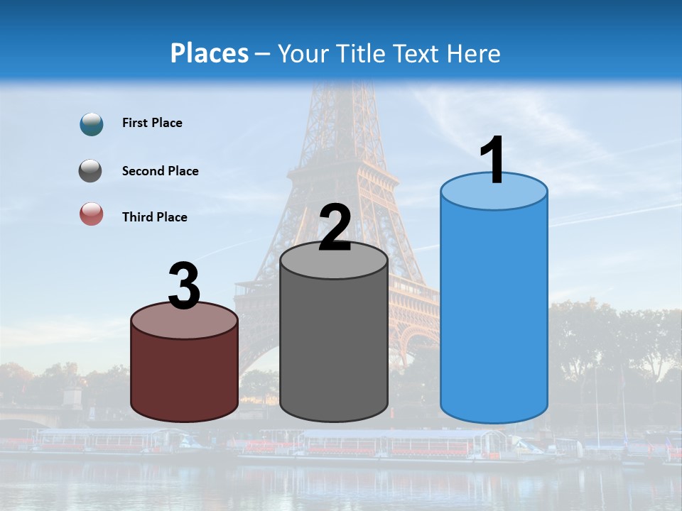 Bateau France Tourisme PowerPoint Template