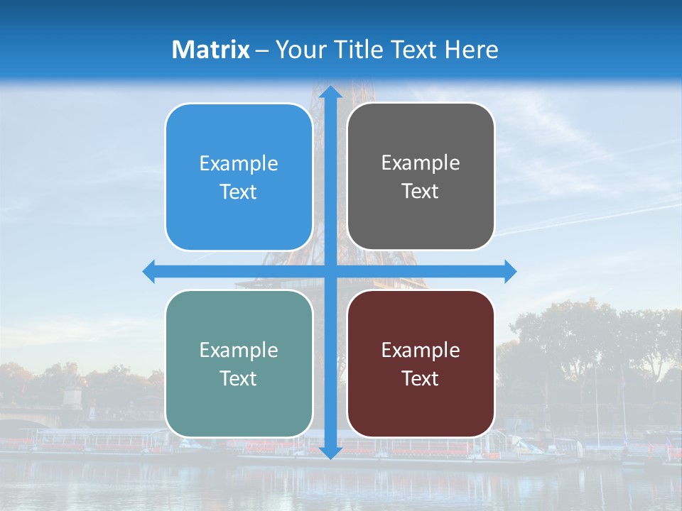 Bateau France Tourisme PowerPoint Template