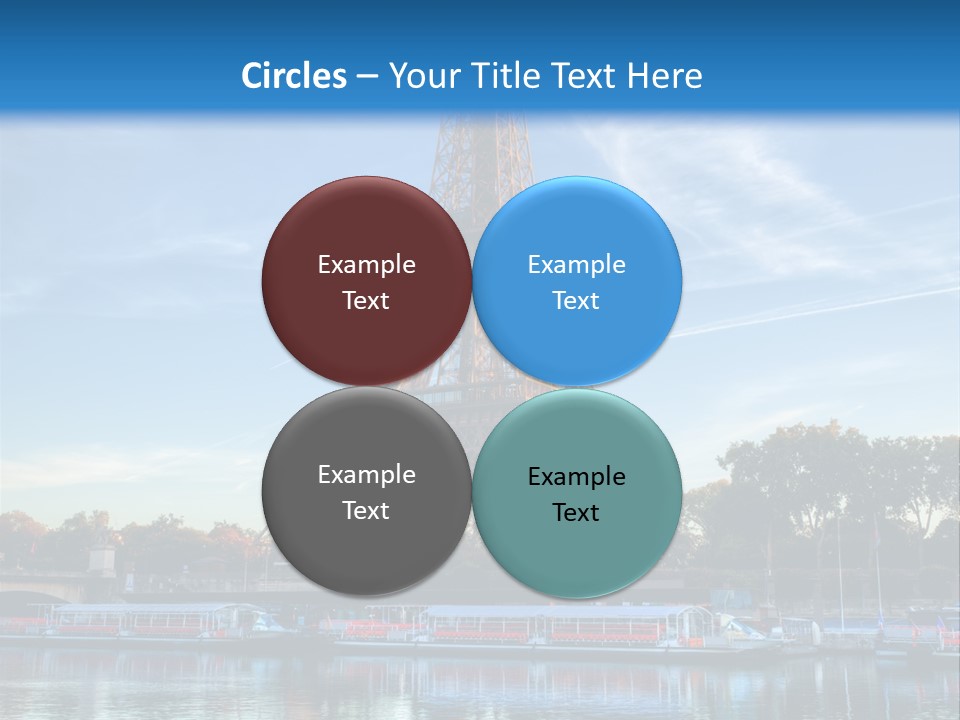 Bateau France Tourisme PowerPoint Template