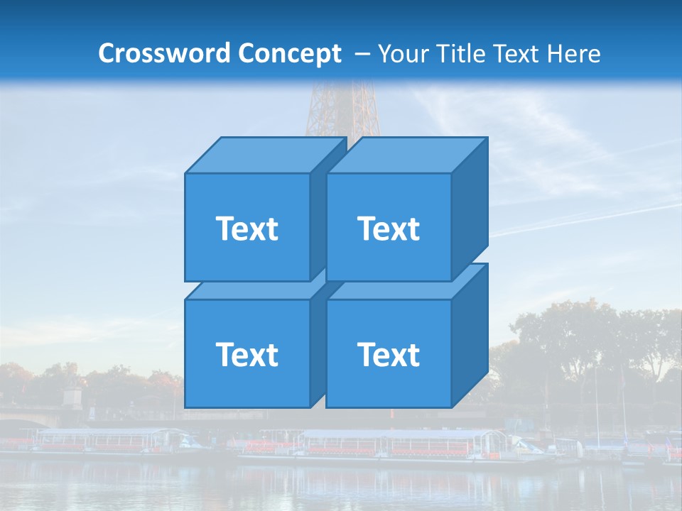 Bateau France Tourisme PowerPoint Template