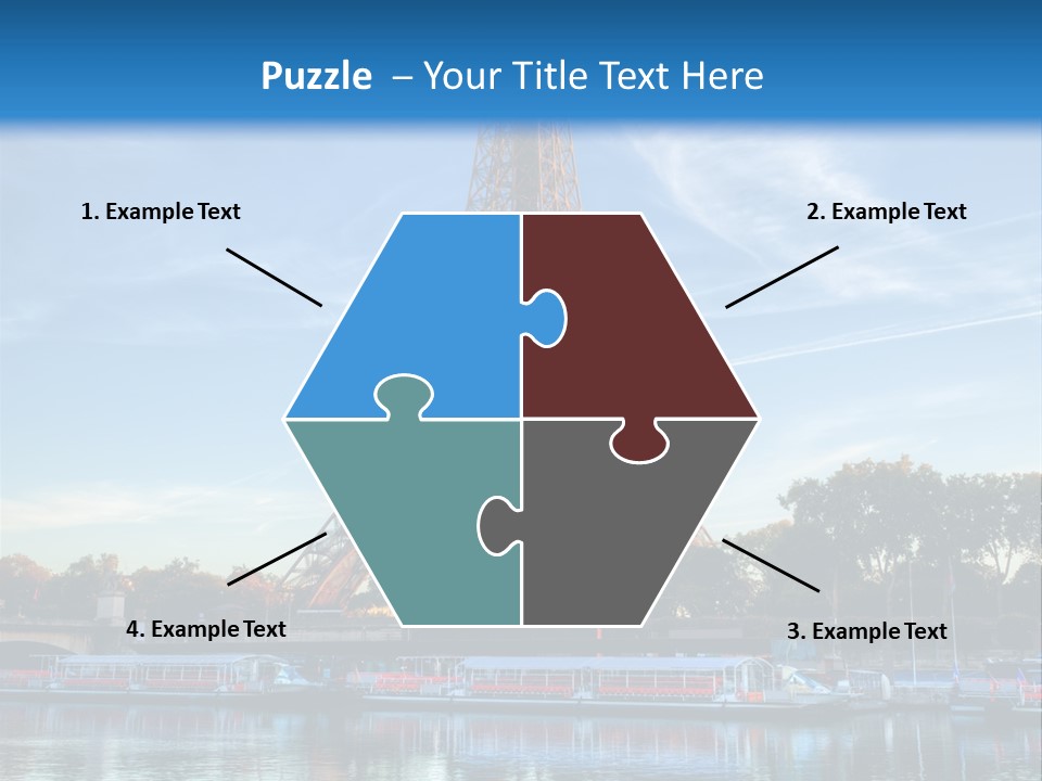 Bateau France Tourisme PowerPoint Template