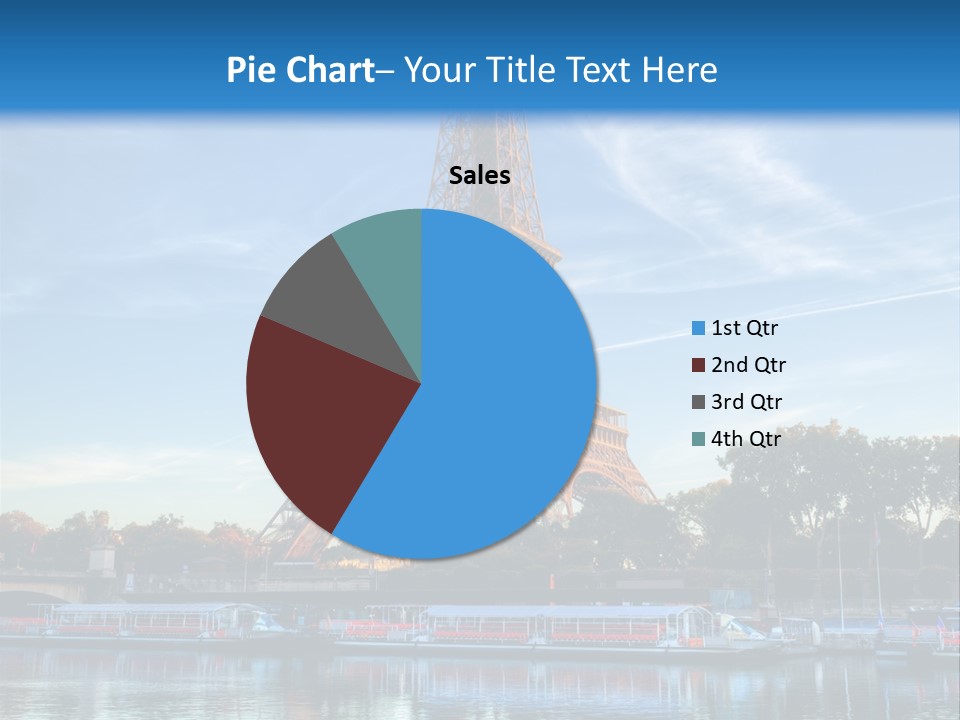 Bateau France Tourisme PowerPoint Template