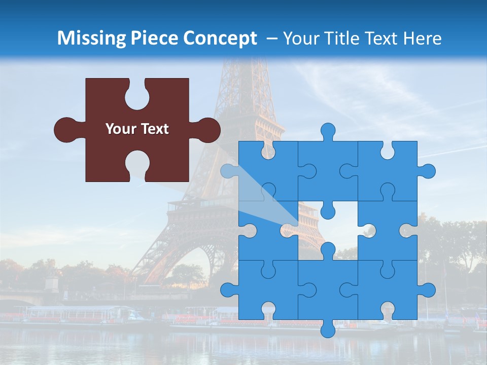 Bateau France Tourisme PowerPoint Template