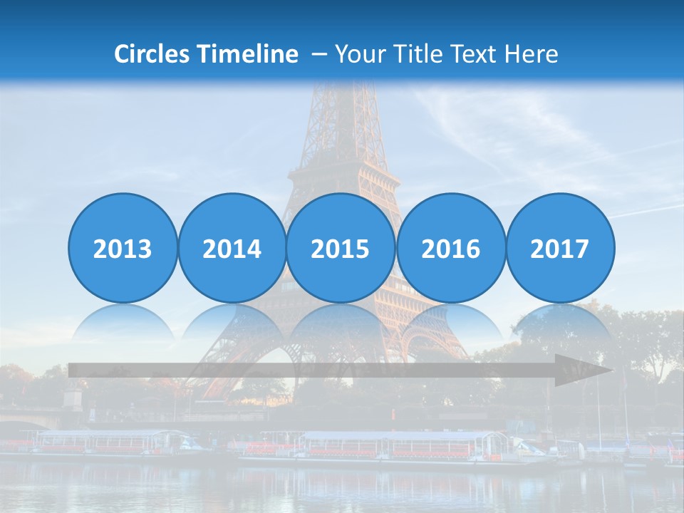 Bateau France Tourisme PowerPoint Template