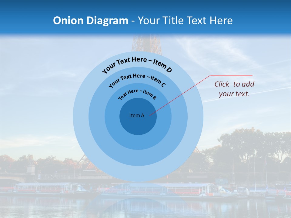 Bateau France Tourisme PowerPoint Template