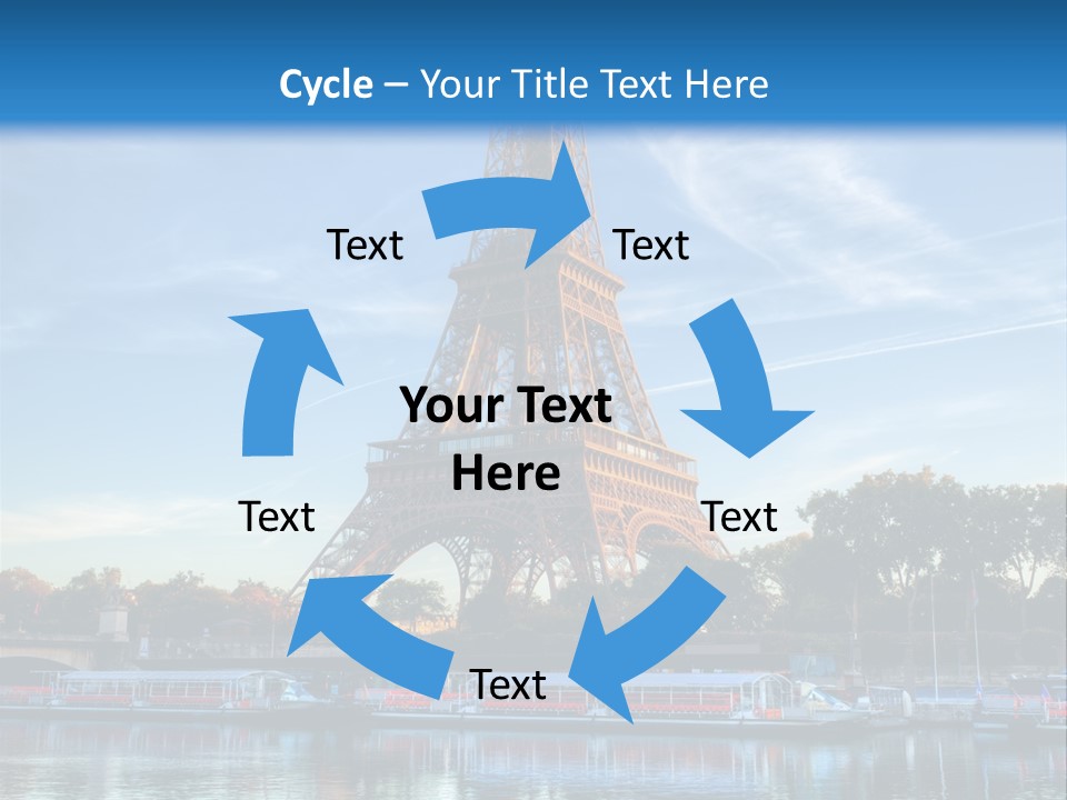 Bateau France Tourisme PowerPoint Template