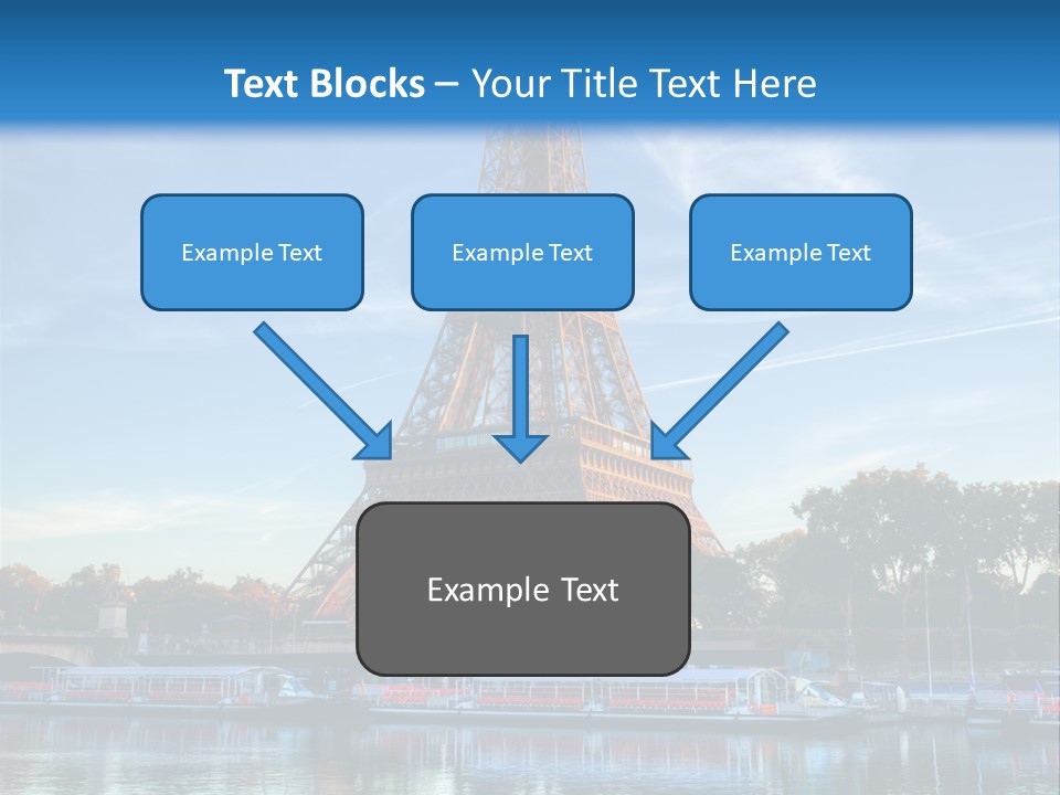 Bateau France Tourisme PowerPoint Template