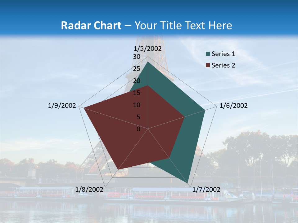 Bateau France Tourisme PowerPoint Template