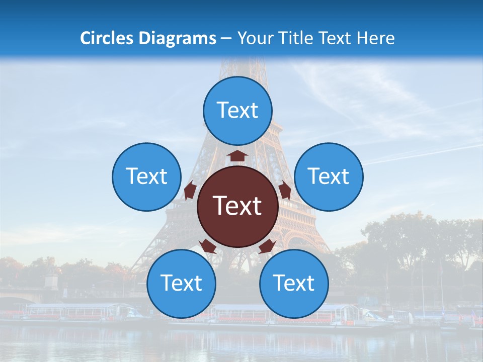 Bateau France Tourisme PowerPoint Template