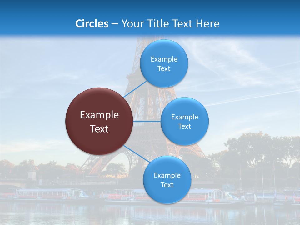 Bateau France Tourisme PowerPoint Template