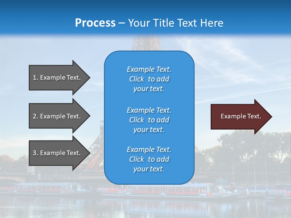 Bateau France Tourisme PowerPoint Template