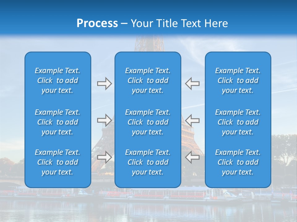 Bateau France Tourisme PowerPoint Template