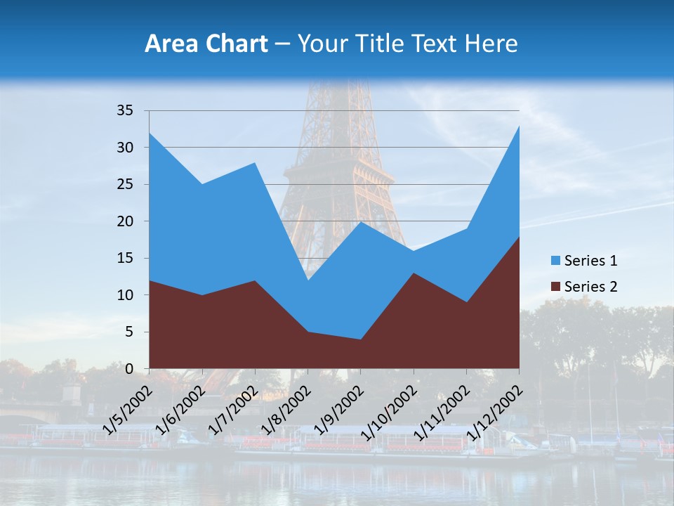 Bateau France Tourisme PowerPoint Template