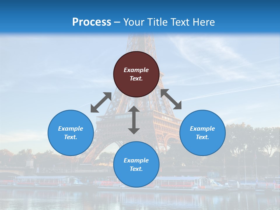 Bateau France Tourisme PowerPoint Template