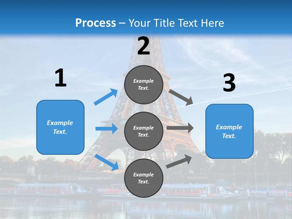 Bateau France Tourisme PowerPoint Template