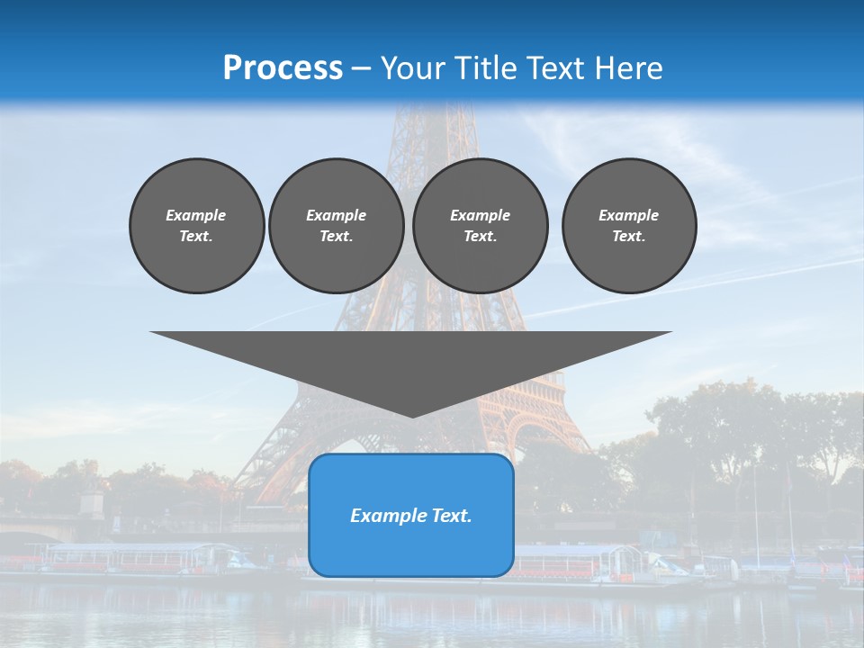 Bateau France Tourisme PowerPoint Template