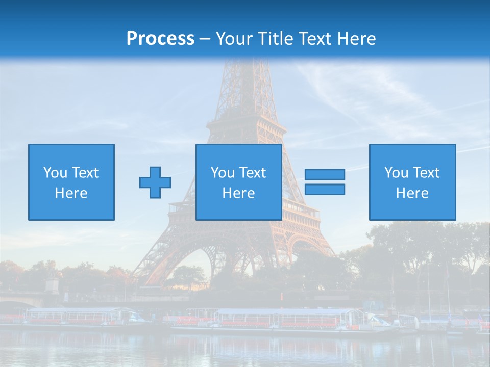 Bateau France Tourisme PowerPoint Template