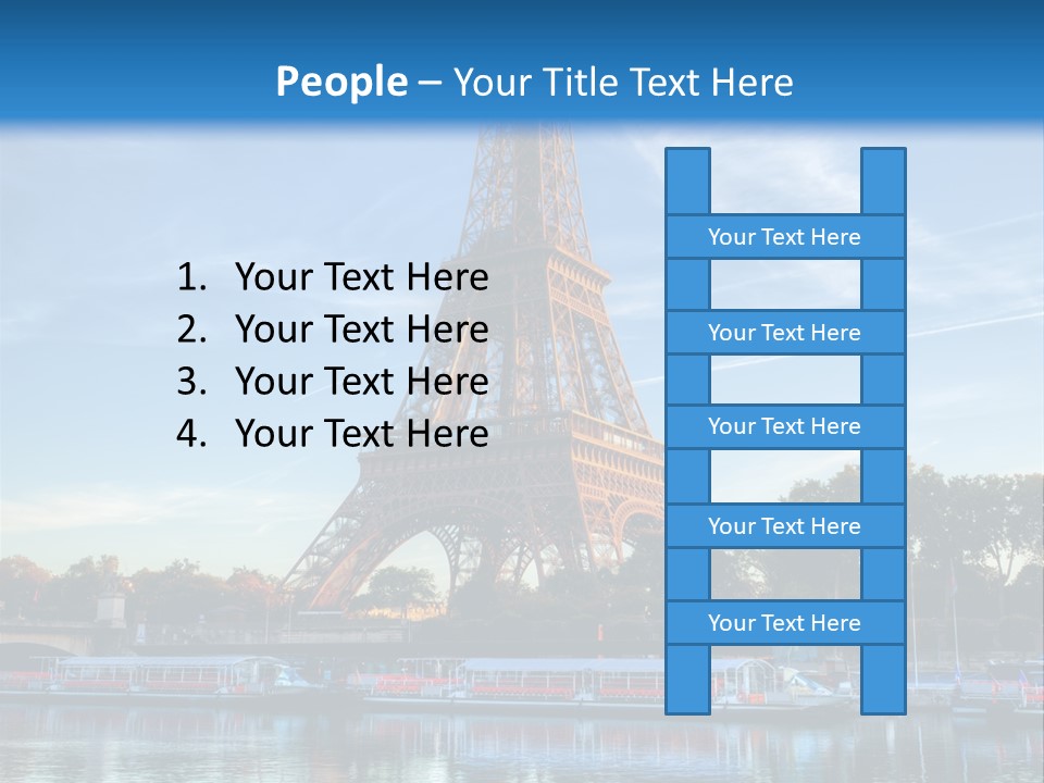 Bateau France Tourisme PowerPoint Template