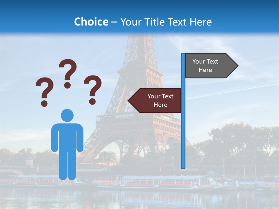 Bateau France Tourisme PowerPoint Template