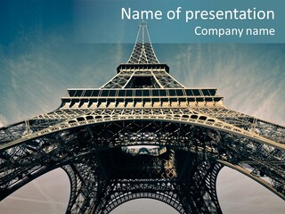 Lieu Soleil Tour PowerPoint Template