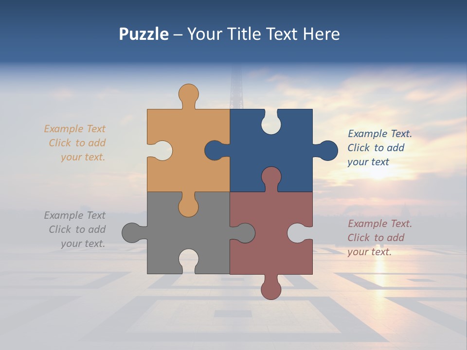 Tour Tourisme Monument PowerPoint Template