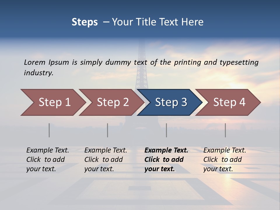 Tour Tourisme Monument PowerPoint Template