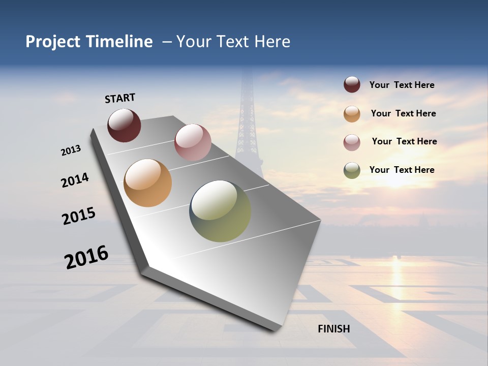 Tour Tourisme Monument PowerPoint Template
